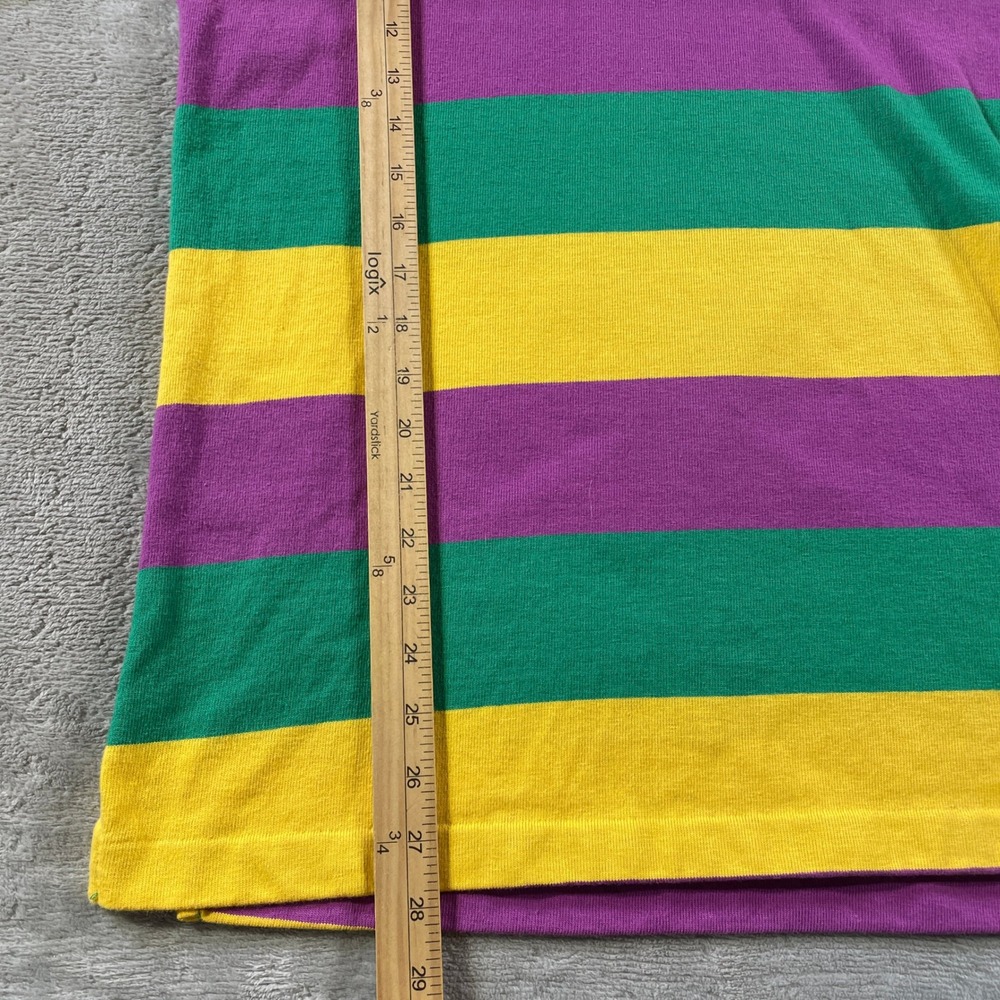 Vintage Brooks Brothers Brooksgate Rugby Shirt Mens Medium Colorful Striped USA - Picture 5 of 10